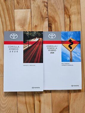 2026 TOYOTA COROLLA HYBRID Owner's Manual & Multimedia